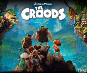 yapboz Croods, DreamWorks filmi